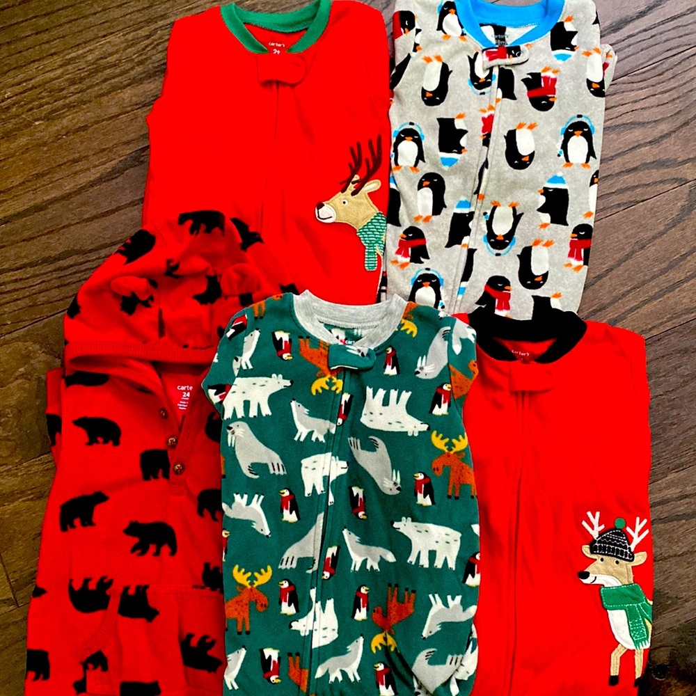 Holiday Carters Toddler Pajamas